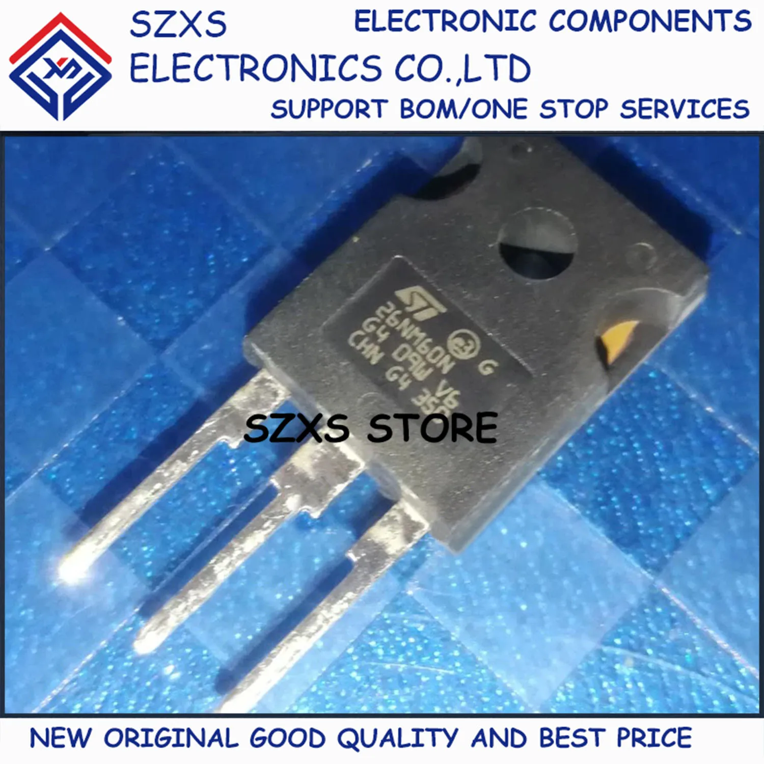 

New Original 10Pcs STW26NM60N 26NM60N TO-247 600V 26A MOSFET Field Effect Transistor In Stock Good Quality