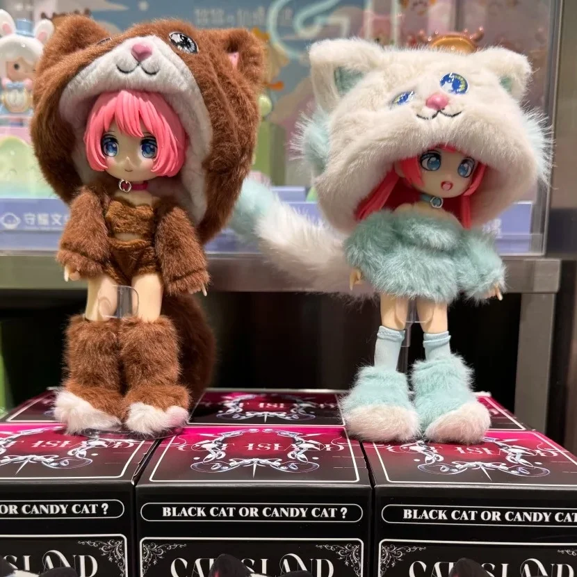 

Cat Island Wonderland, модная слепая коробка, фигурка серии BJD, милая модель куклы для девочек, загадочная коробка, коллекционные украшения для подарка