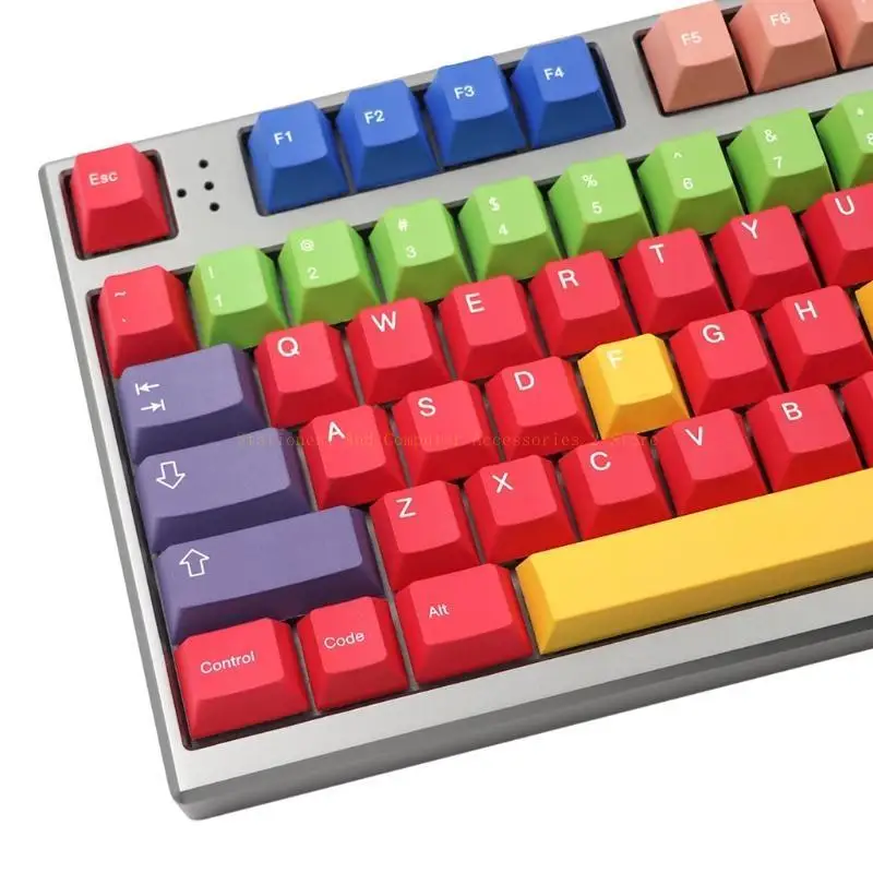 

Комплект клавиш макета набор 131 для клавиш Handarbeit Cherry MX PBT Sublimation Sublimation Клавички