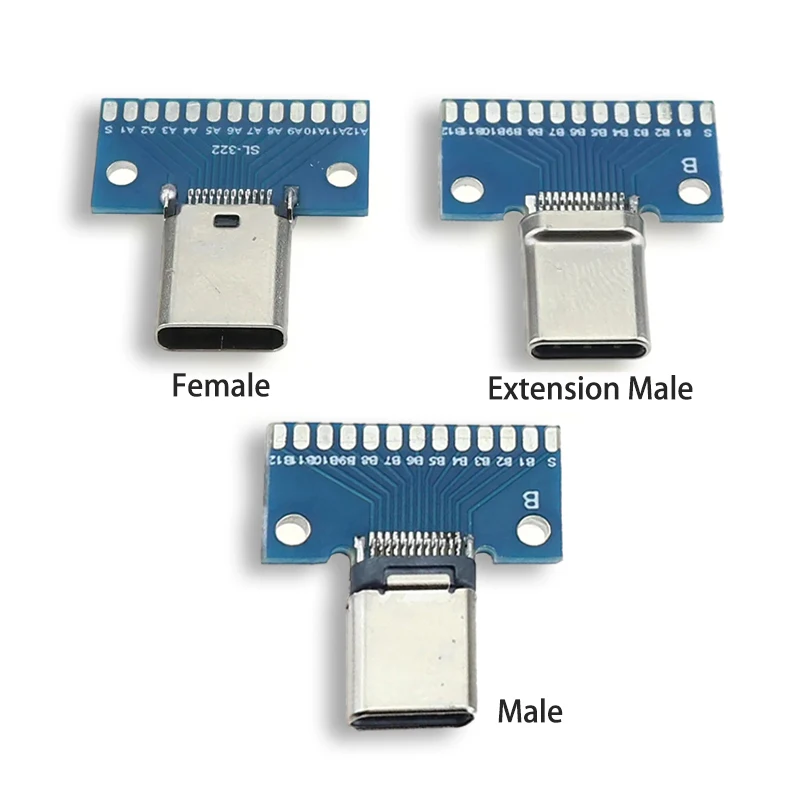 1PCS Usb 3.1 Type-C…