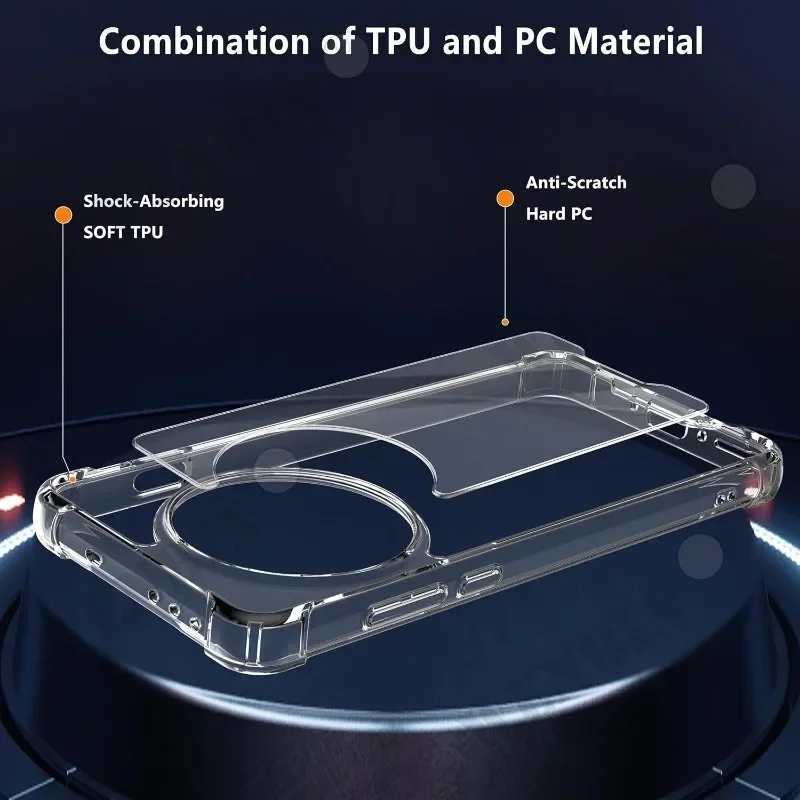 Transparent TPU Shockproof Case For OnePlus 13 12 R Protective Cover Coque Capa Funda