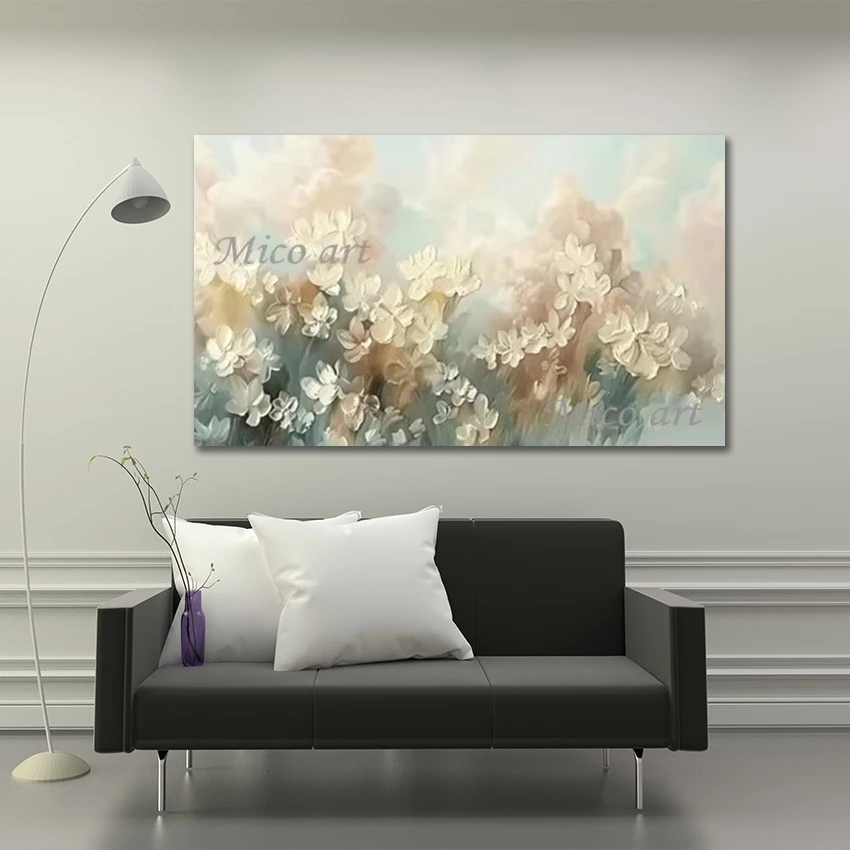 

Абстрактные красивые цветы, художественная стена, оптовая продажа холста, без рамки, современные картины маслом, акриловая цветочная декоративная деталь