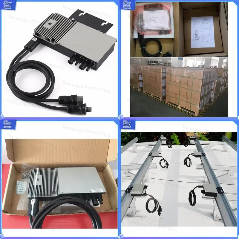 600W Solar Micro Inverter Grid Tie Plug and Play PV Power Converter On Grid System Home Energy Storage Generator High