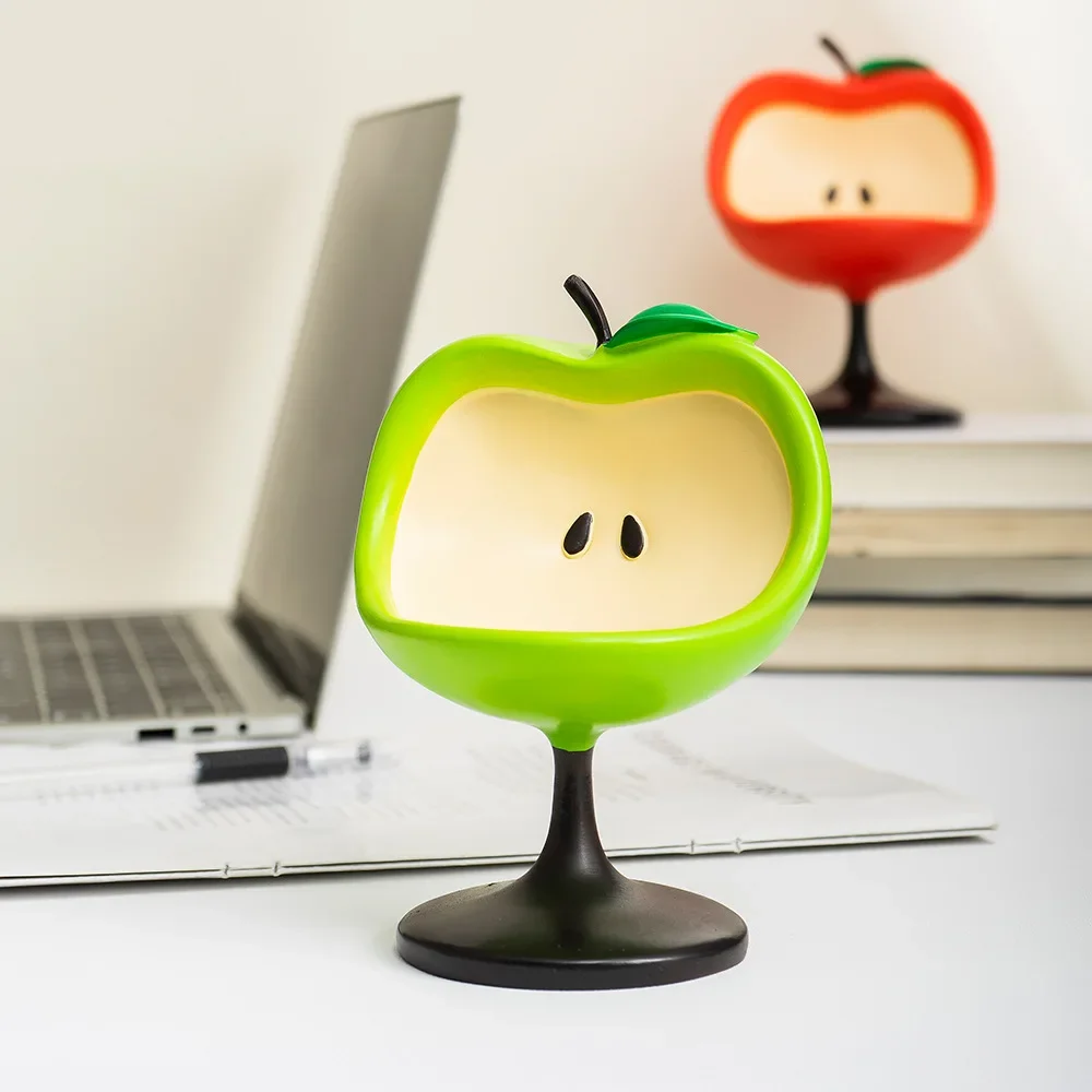 2026 New Product Apple Chair Ornament Creative Home Bedroom Office Tabletop Ornament Resin Crafts Ornament