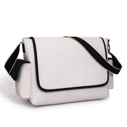 Bolsa de ombro de grande capacidade para mulheres, sacola casual, bolsas mensageiro, nova