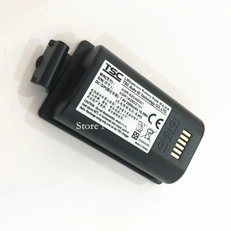 Original TSC Alpha-3R Battery for TSC-30B TSC-30D Portable Barcode Printer TSC30B TSC-3RB TSC-30W PN A3R-52048001