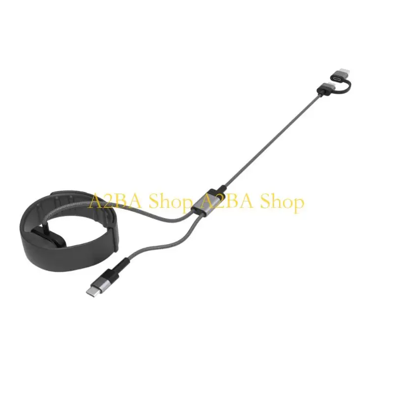 A2BA Type C Backup Cable for Glasses Charging Case with Head