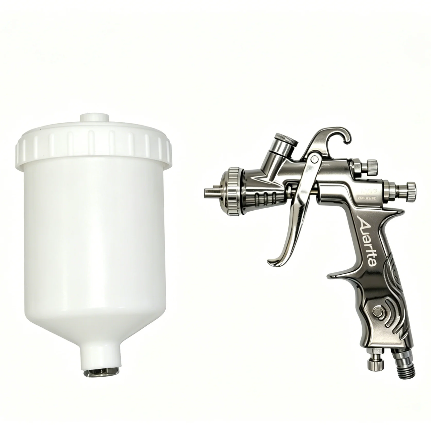 

LVLP spray gun MP-500 paint spray gun 1.3mm nozzle 600cc cup air spray gun gravity spray gun high quality car spray gun