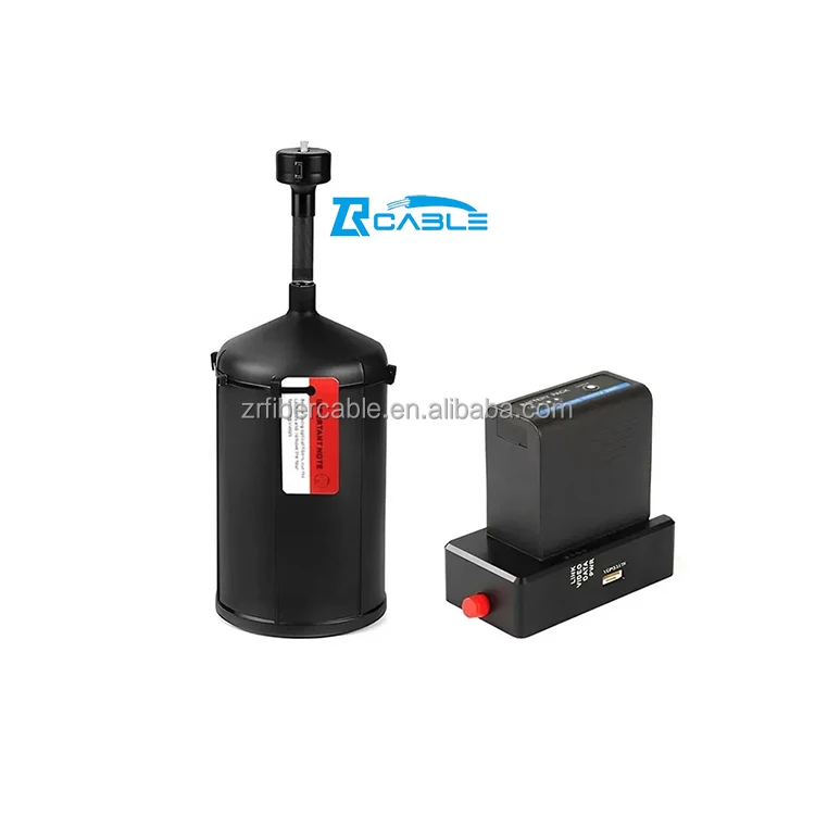 UAV Drone Fiber Optic FPV Cable Fiber Canister Module with Air and Ground Unit 5km 10km 15km 20km 30km fpv fiber optic view 3