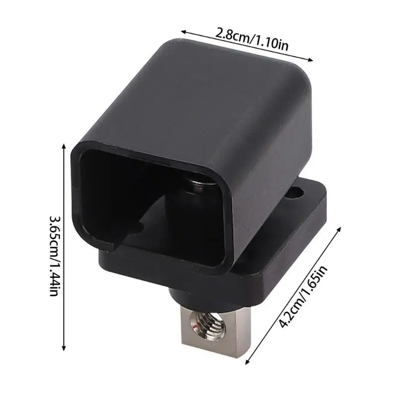 R9UF 2PCS عالية التيار المحطات المحطات الجدار المحمولة الجدار المثبتة مع تصميمات المسمار لمستلزمات المشاريع الكهربائية