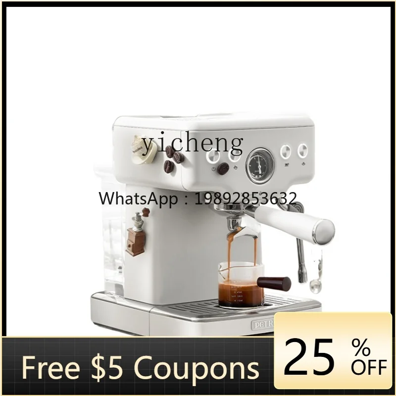 

Concentrated Italian Coffee Machine Small Household Full & Semi Automatic Integrated Commercial