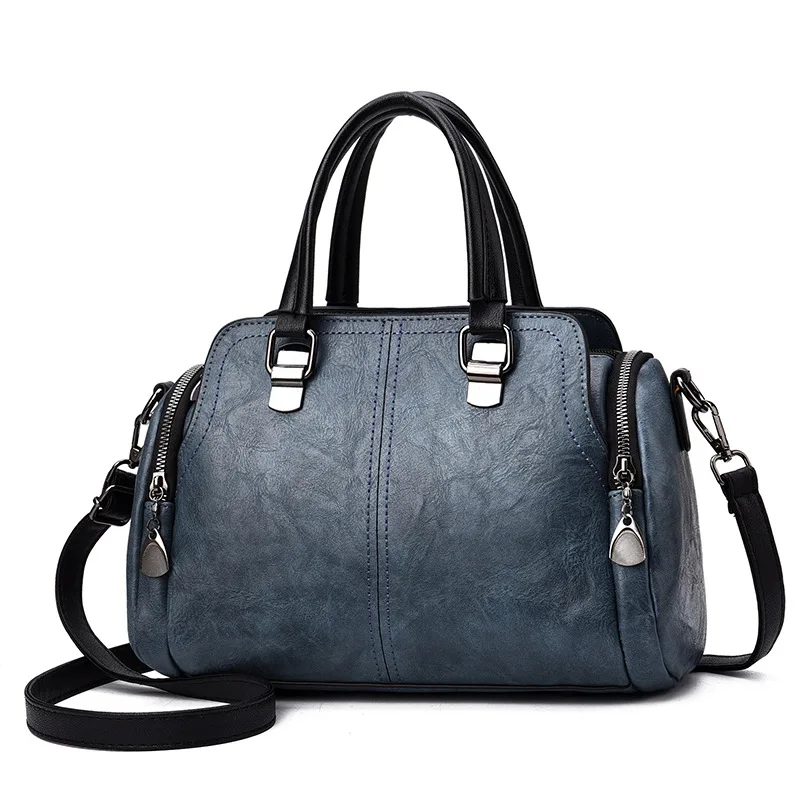 2023 New Fashion Handbag Tilorraine Women Bag  Large Capacity Soft Leather Mother Shoulder Crossbody Bags  Shoulder Bag