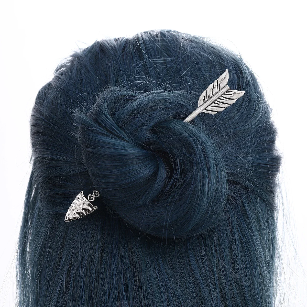 

Viking Retro Cupid's Arrow Hairpin for Women, Fashionable and Trendy Versatile Hair Accessory, Nordic Norwegian Accessory