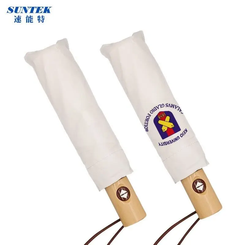 Wholesale Sublimation Umbrella Blanks Portable 21 inch Umbrellas 3 Folding With Logo Prints Customized FD81540108