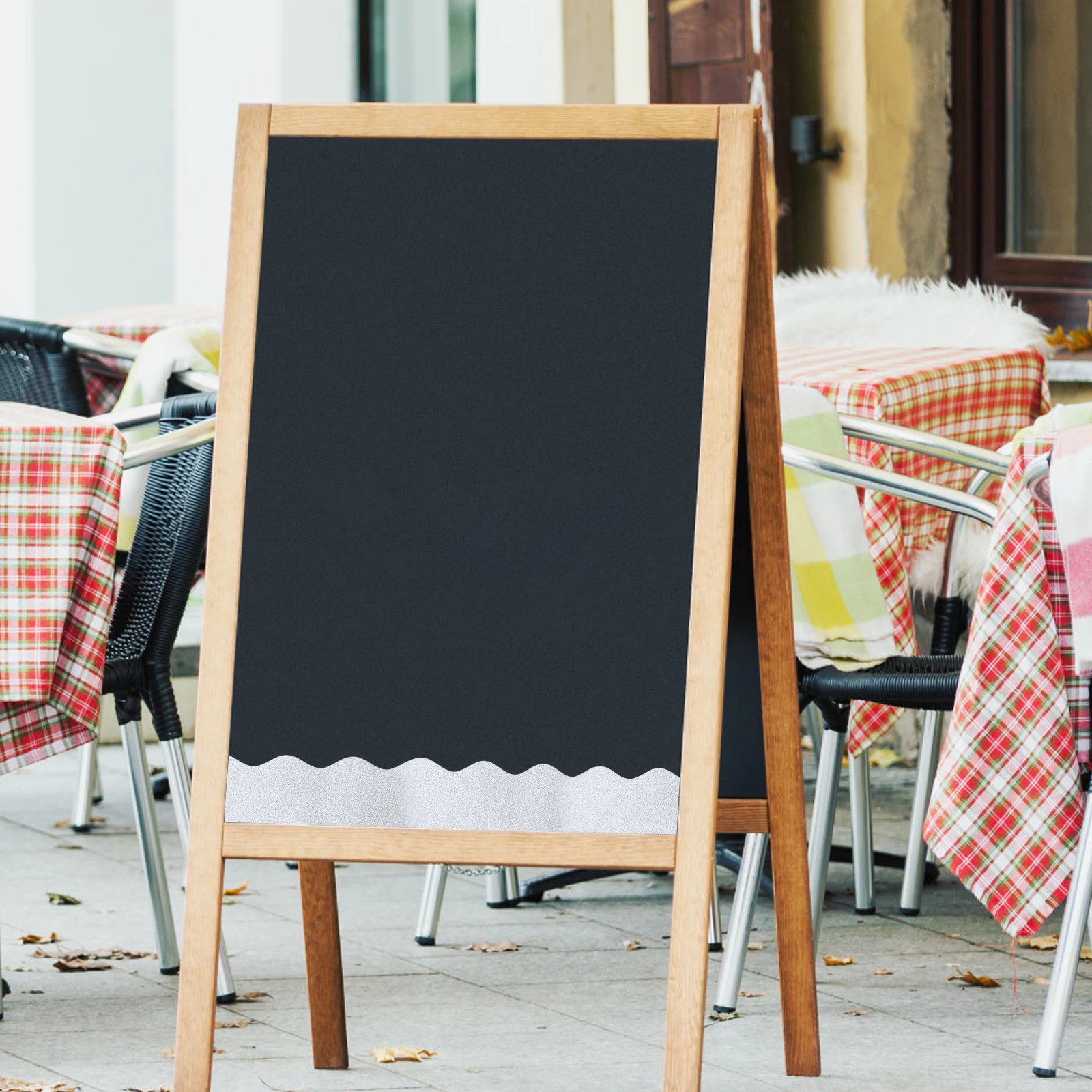 

Доска объявлений, наклейка с рамкой для доски, наклейки, аксессуары, границы, классная серебряная отделка