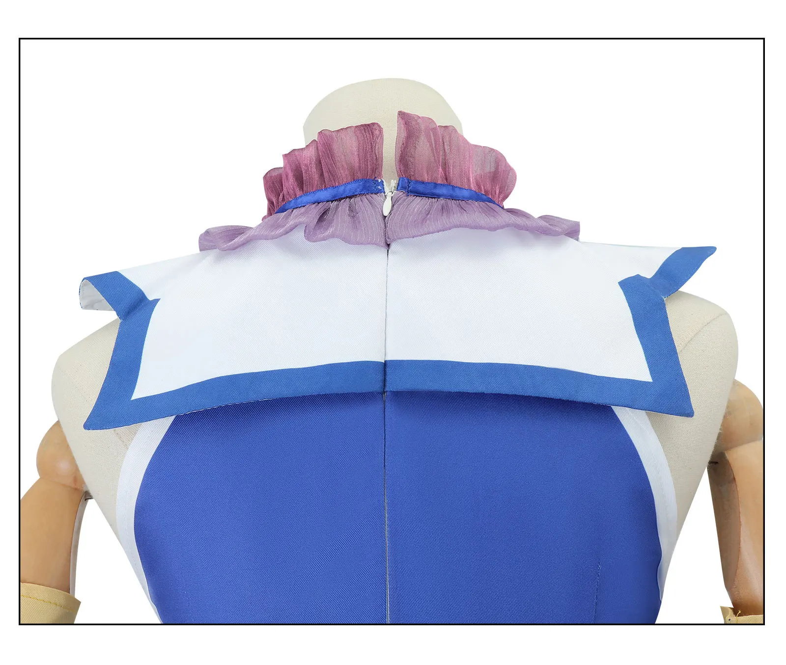 Anime God's Blessing on This Wonderful World Cosplay Aqua Costume Uniform Dress Set Party Outfit for Women Female Disguise Wear