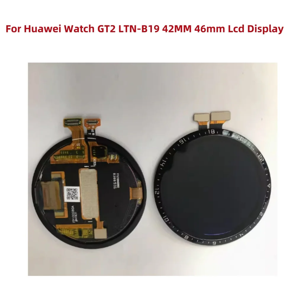 Alideao-For Huawei Watch GT2 LTN-B19 42MM 46mm LCD Screen Display Smart Watch Accessories Replacement And Repair Parts