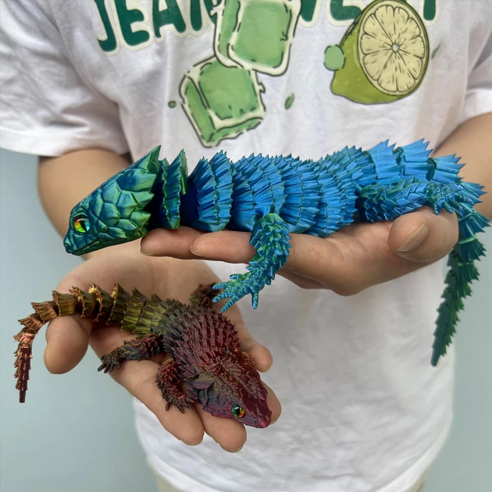 3D Printing Lizard - Patung Kadal Cetak 3D, Hewan Cetak