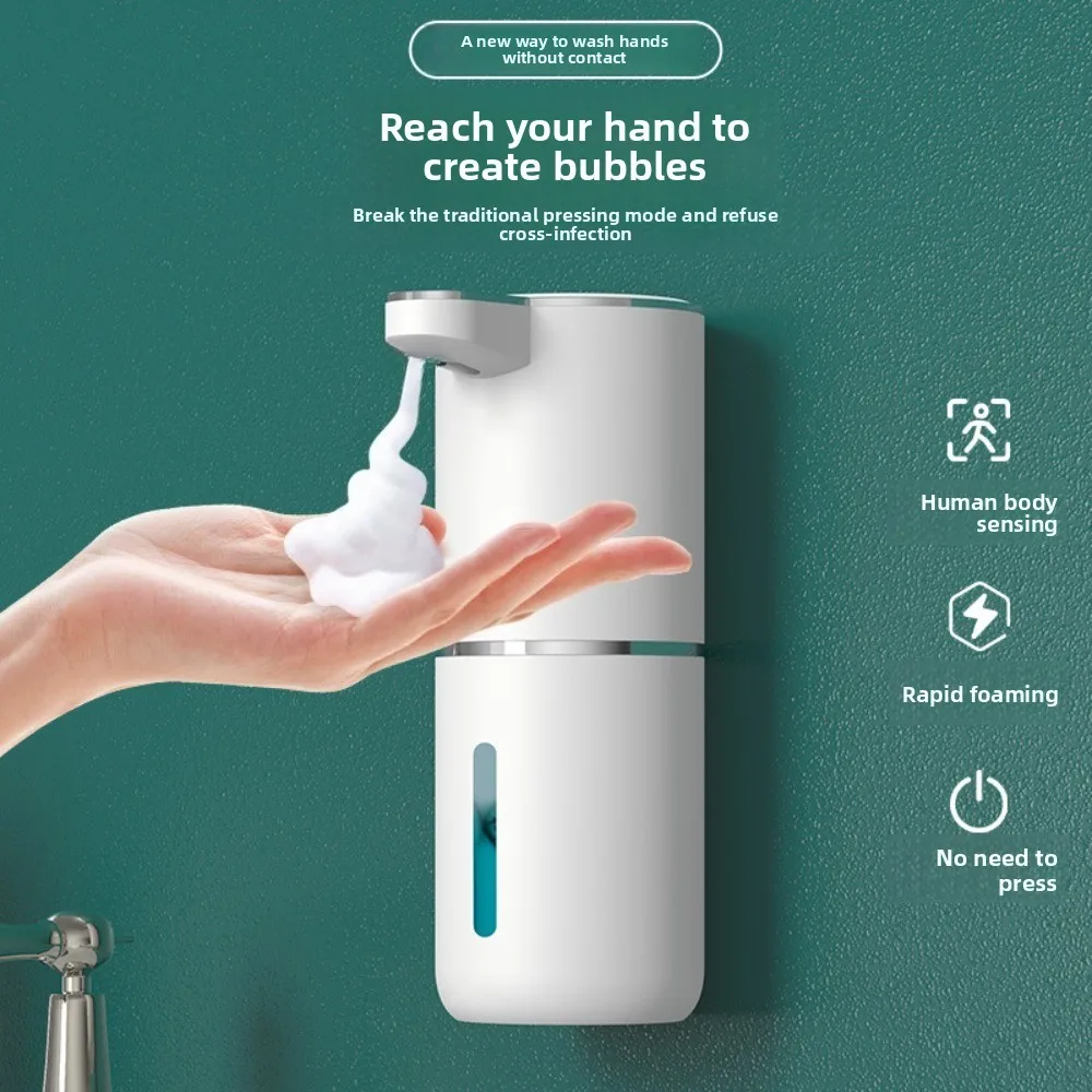 Dispensador de líquido para lavavajillas, accesorios de baño, jabón de manos, dispensador automático, champú, detergente de cocina, productos de espuma para el hogar
