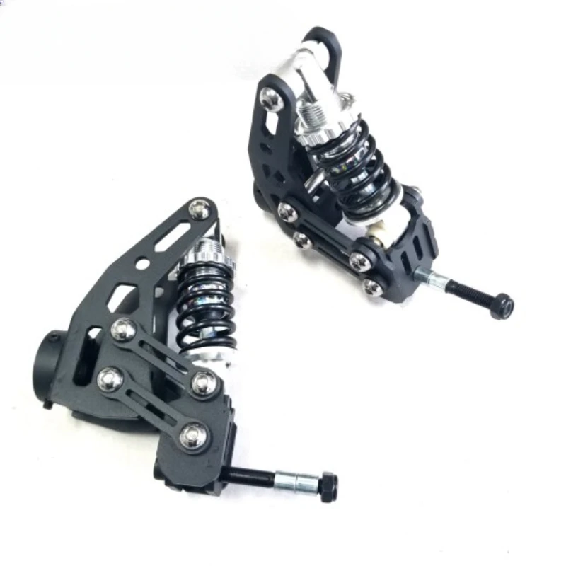 Four wheel skateboard suspension shock-absorbing bridge shock-absorbing bridge spring shock absorber