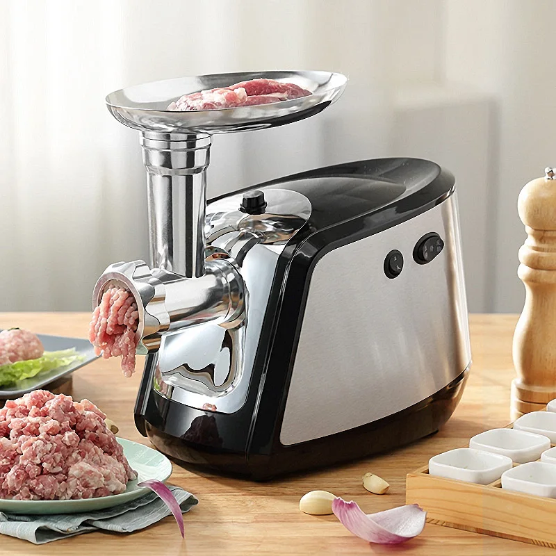 Multifunctional Meat Cutter Grinding Machine Household Electric Meat Grinder Meat Stirrer Mixer Machine