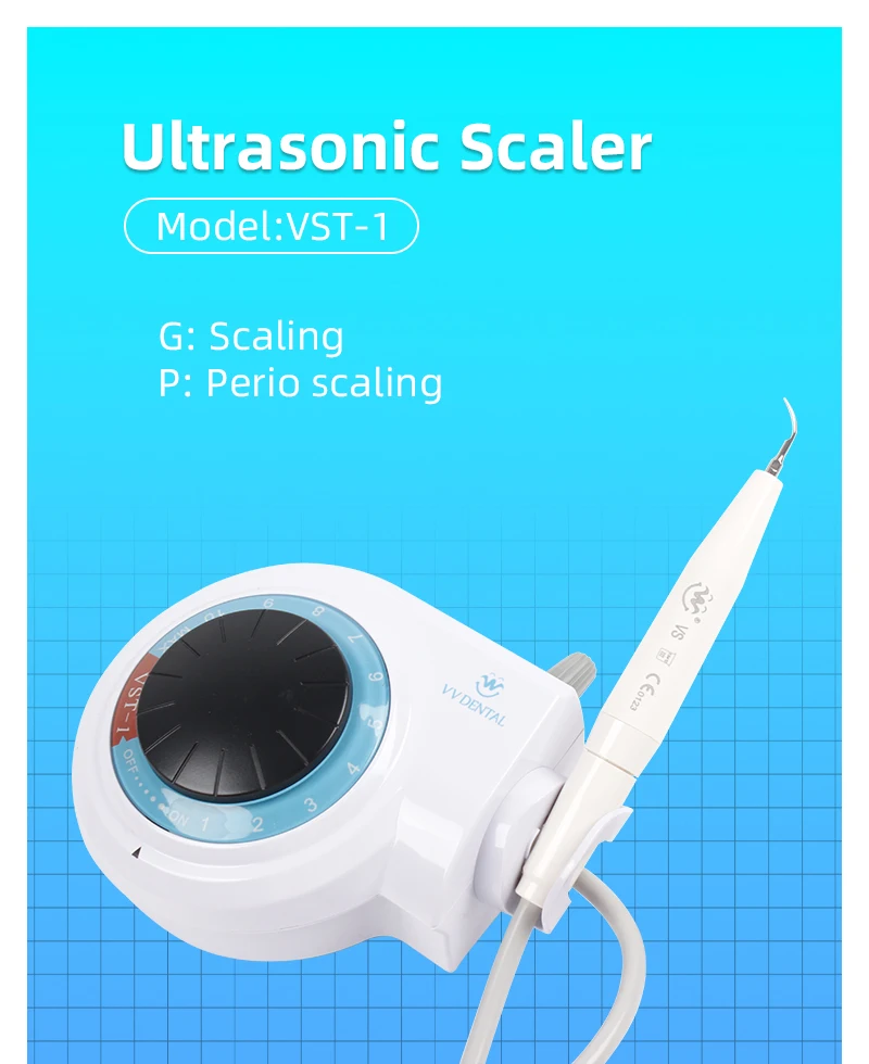 VVDental Ultraschall-Scaler passend für SATELEC/DTE Mundhygiene-Zahnaufhellungs- und Reinigungswerkzeuge mit Handstück und Aufsätzen Zahnmedizin-Maschine – Detail 4