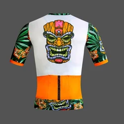 Mens Summer Cycling Jersey Breathable MTB Short Sleeve Shirts Triathlon Shirt Tops Quick Dry 2021 Maillot Ropa Ciclismo