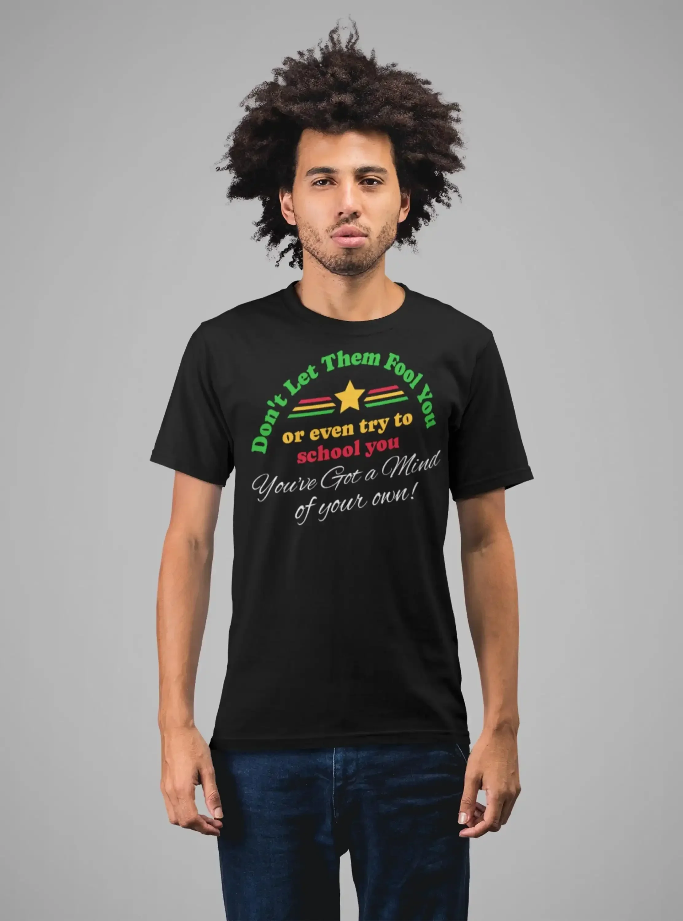 Don t Let Them Fool You Shirt Reggae Vibes Rasta Clothing Jah Rastafari Concert Apparel for Him Her