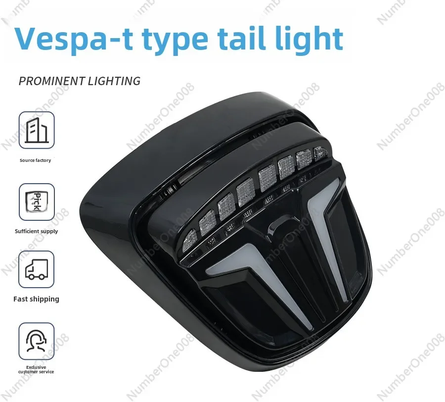 Suitable for Vespa Taillights Motorcycle Taillights Sprint Headlights PrimaveraT Taillights