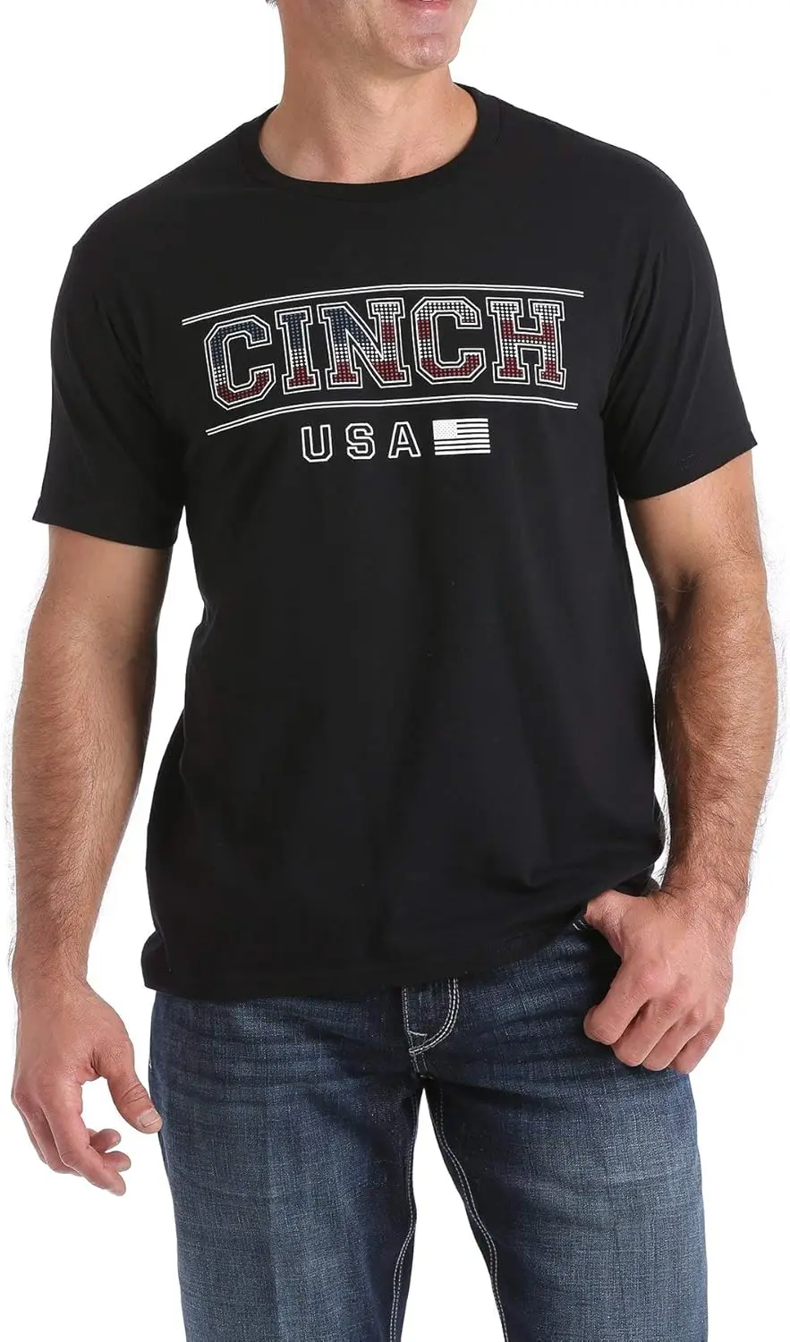 Cinch Men's Mtt1690376, Black, L