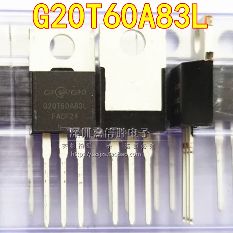 10PCS G20T60A83L CRG20T60A83L 20A 600V TO-220 brand new IGBT transistor