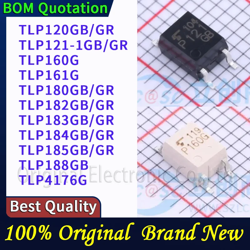 

5pcs/lot TLP120GB/GR TLP121-1GB/GR TLP160G TLP161G TLP180GB/GR TLP182GB/GR TLP183GB/GR TLP184GB/GR TLP185GB/GR TLP188GB TLP4176