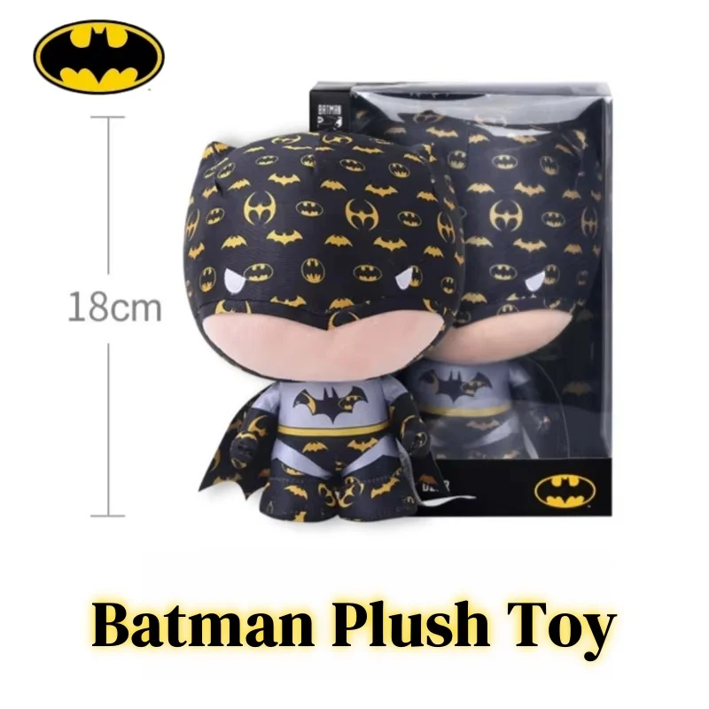 

New Genuine Dc Batman Film Anime Merchandise Cute Plush Toy Hug Pillow Holiday Gift Birthday Gift In Stock