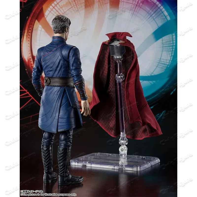 

In Stock Original Bandai SHF S.H.Figurats Marvel Universe Doctor Strange Anime Action Figure Finished Model Kit Toy Gift for Kid