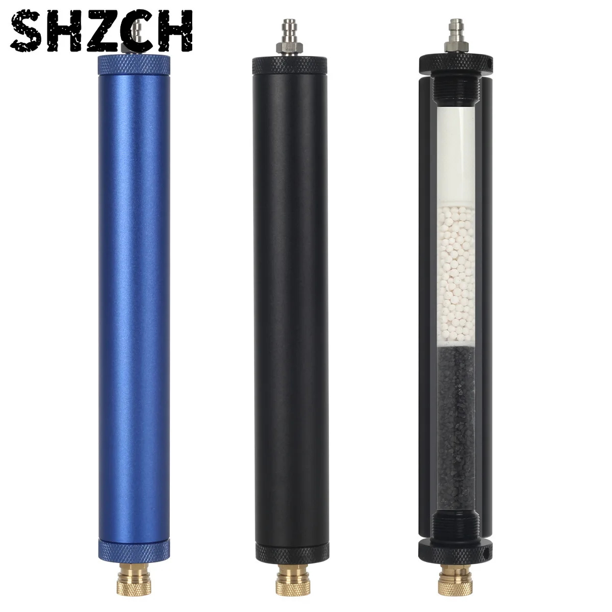 30MPA High Pressure Air Pump Oil-water Filter 4500PSI Pump External Air Oil-water Separator Three Layers