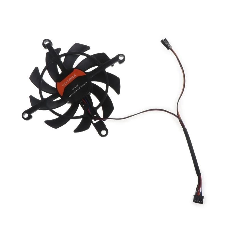

Y51A 12V 4PIN VGA FAN FANCARD FAN COLER FAN FAN для красочного GEFORCE 3060 TI