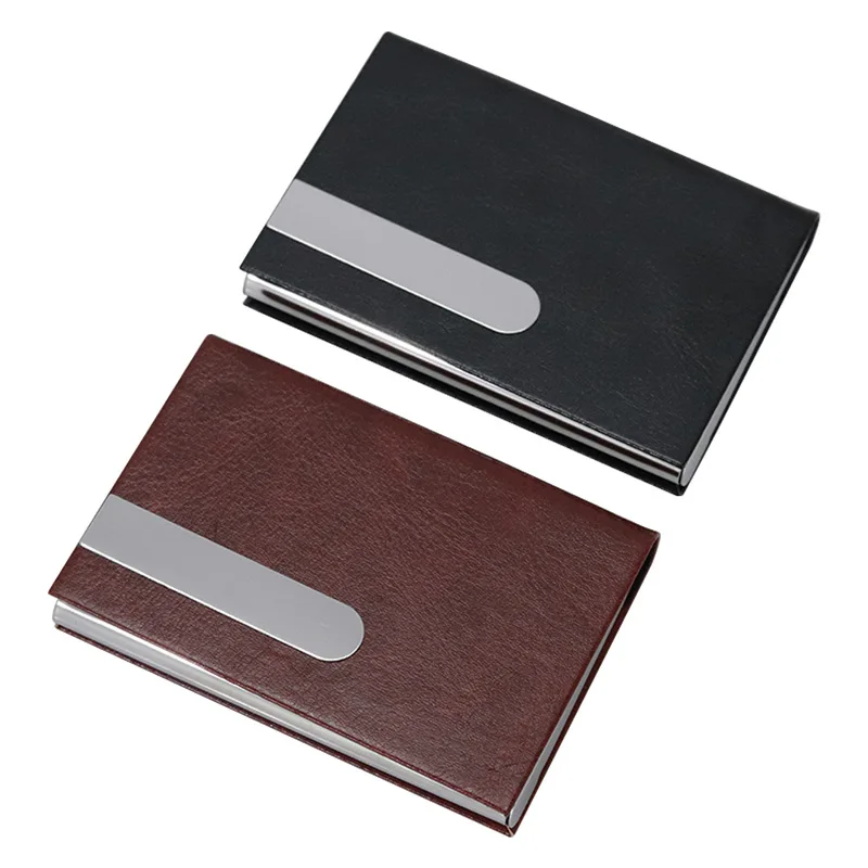 Colorful Aluminum Business Card Case, Alloy Business Card Holder, Exhibition Gift, Card Box & Name Card Clip