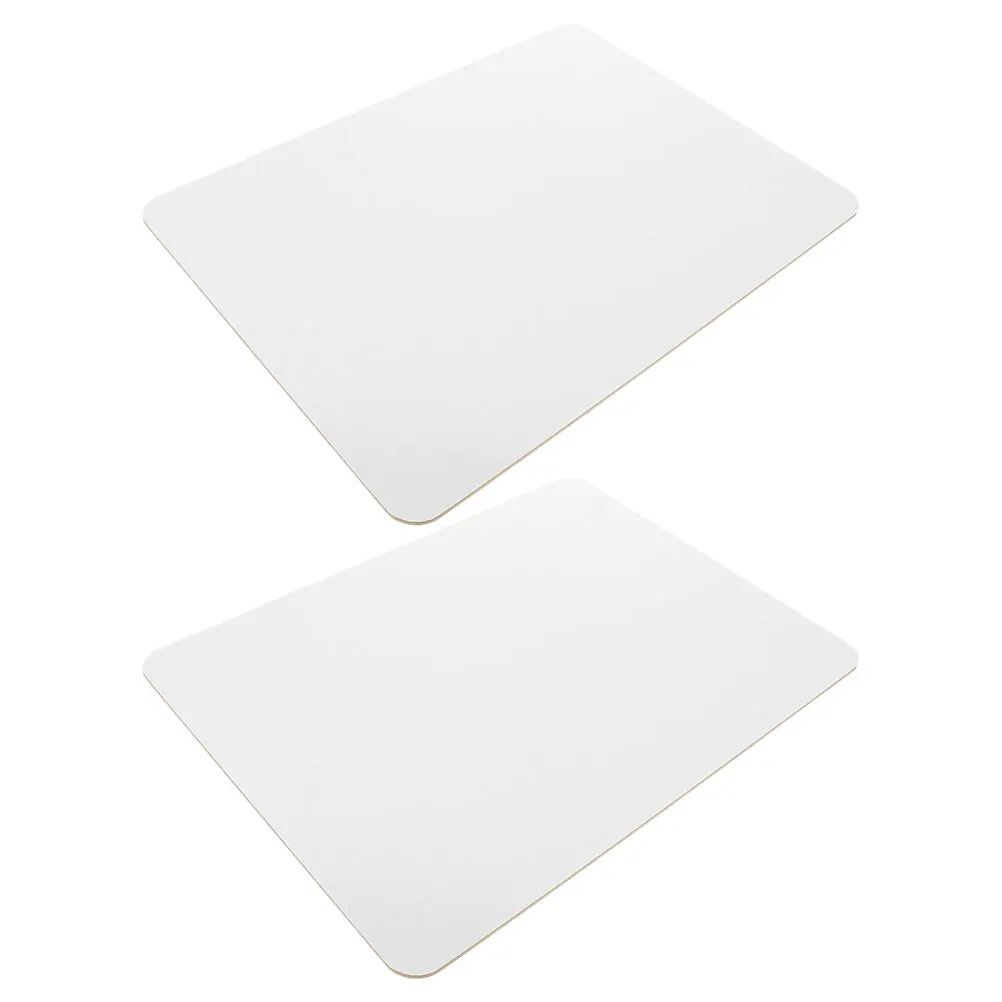 

2 Pcs Portable Writing Board Drawing Whiteboard Classroom Dry Erase Boards Compact Double Sided Desktop Message