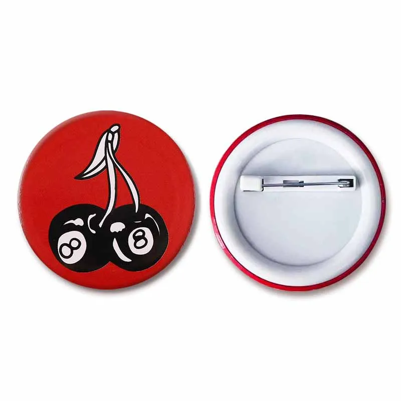 Creative Funny Alien Cat Mushroom Soft Button Badge Handmade Round Snap-in Brooch Pin for Backpack Hat Jewelry Accessories Gifts
