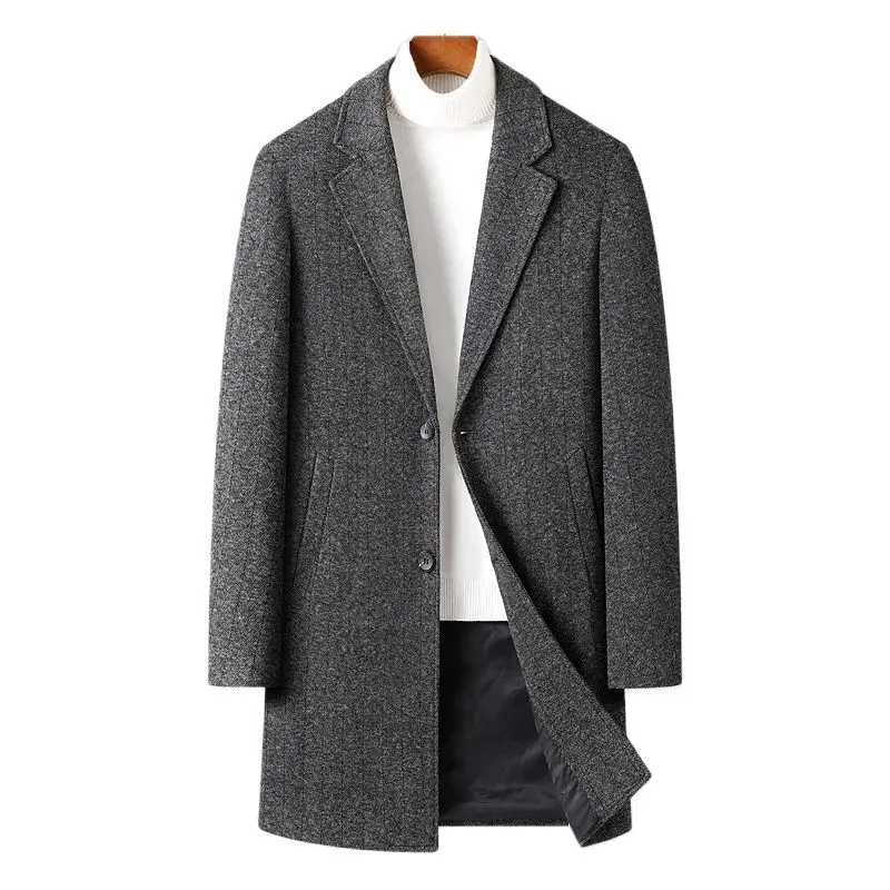 

2024 new arrival autumn wool trench coat men,men's casual jackets Overcoat 3636