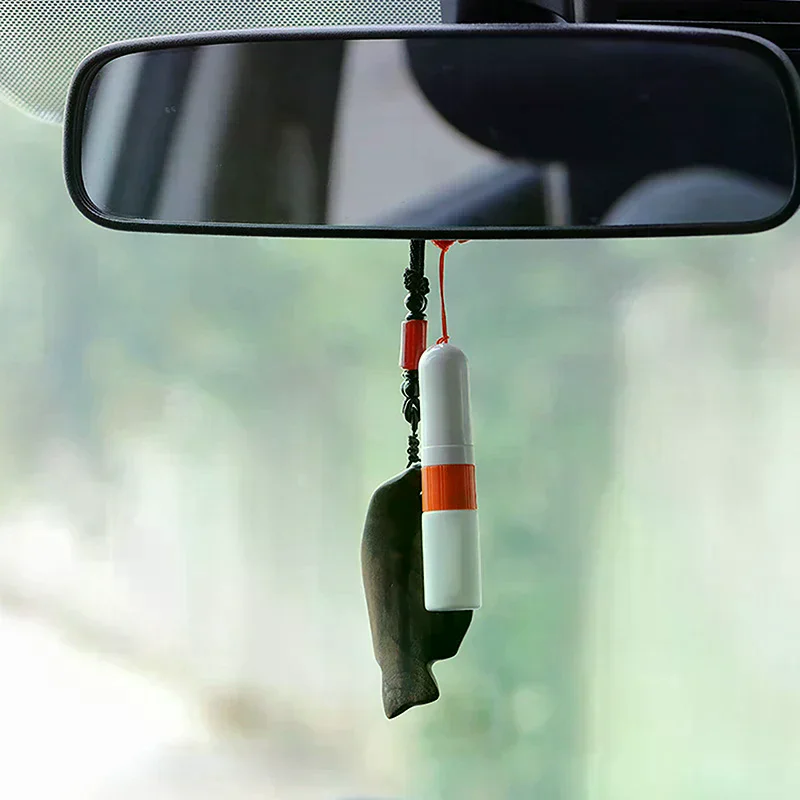 2 in 1 bastoncini per inalatore nasale vuoto bottiglia di olio essenziale diffusore di aromi tubi vuoti per inalatori per aromaterapia nasale con cordino