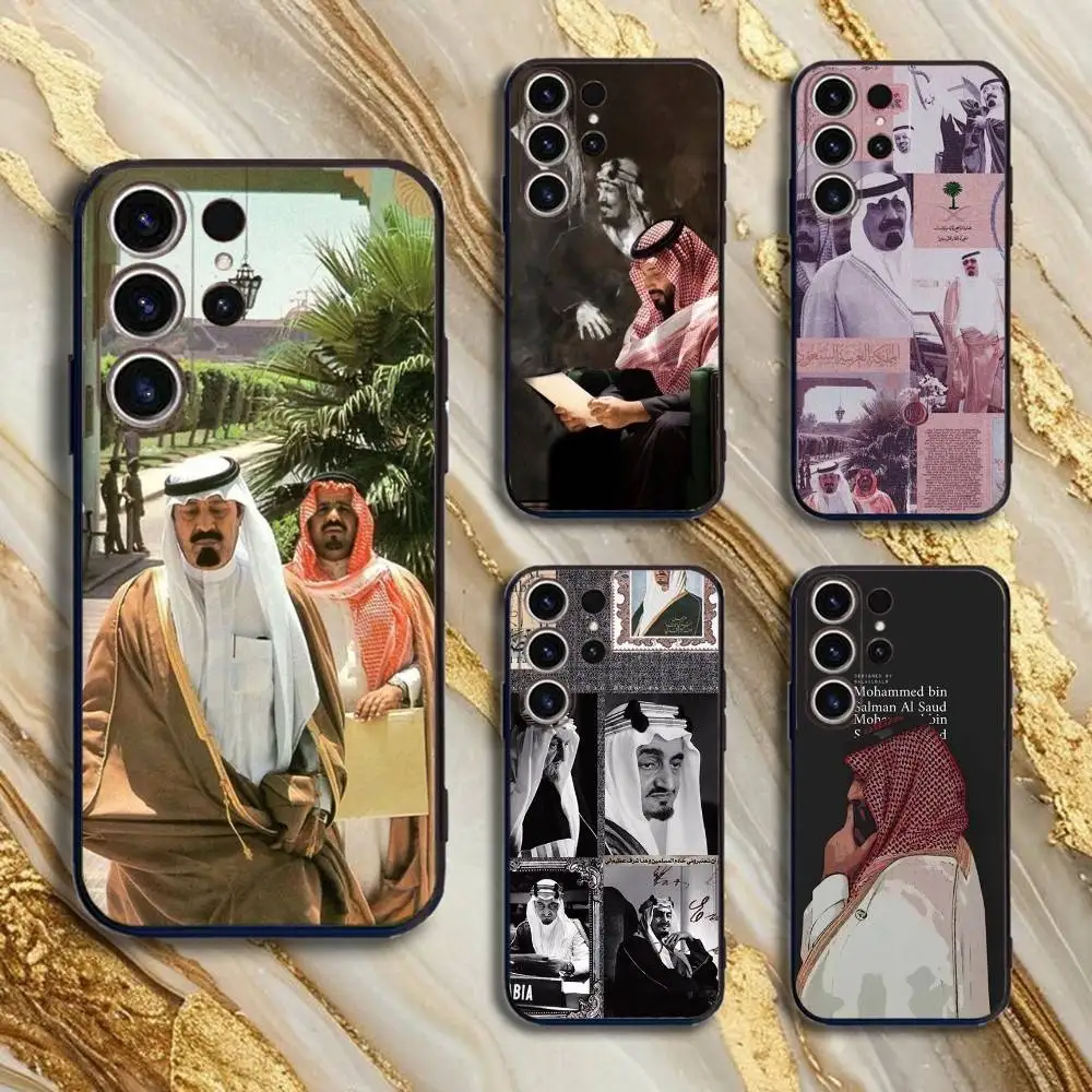 

Salman of Saudi Arabia Phone Case For SamsungS25,24,21,22,23,30,Ultra,20,Plus,Fe,Lite,Note,10,9,5G Black Cover