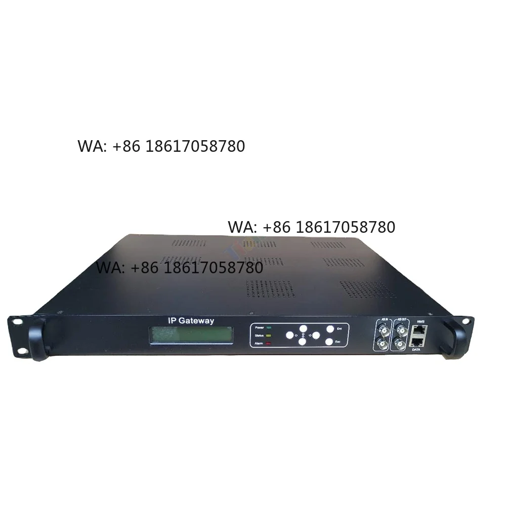 8in1 Modulator 24 Tuner IP All-in-One DVB-S2/DVB-T/C/ATSC/ISDB RF IP/ASI Gateway For Hotel TV System CATV Fiber Optic Equipment