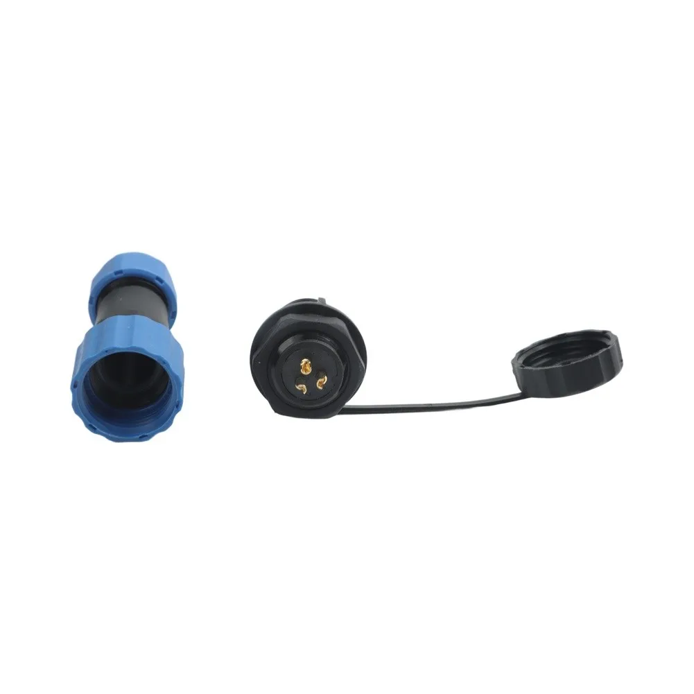 Socket Circular Connector SP16 Panel Welding 220 380V 3P 5 45A IP68 Waterproof Low Frequency 2 3 4 5 7 9pin  Socket