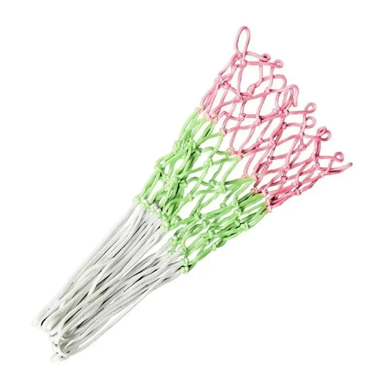 trançada cesta basquete 652F, parte esportes internos e externos para todos os climas malhas cesta basquete