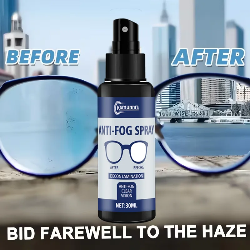 Fasilawei Helmet Goggle Anti-Fog Treatment - Long-Lasting Winter Freeze Protection for Eyewear Goggles