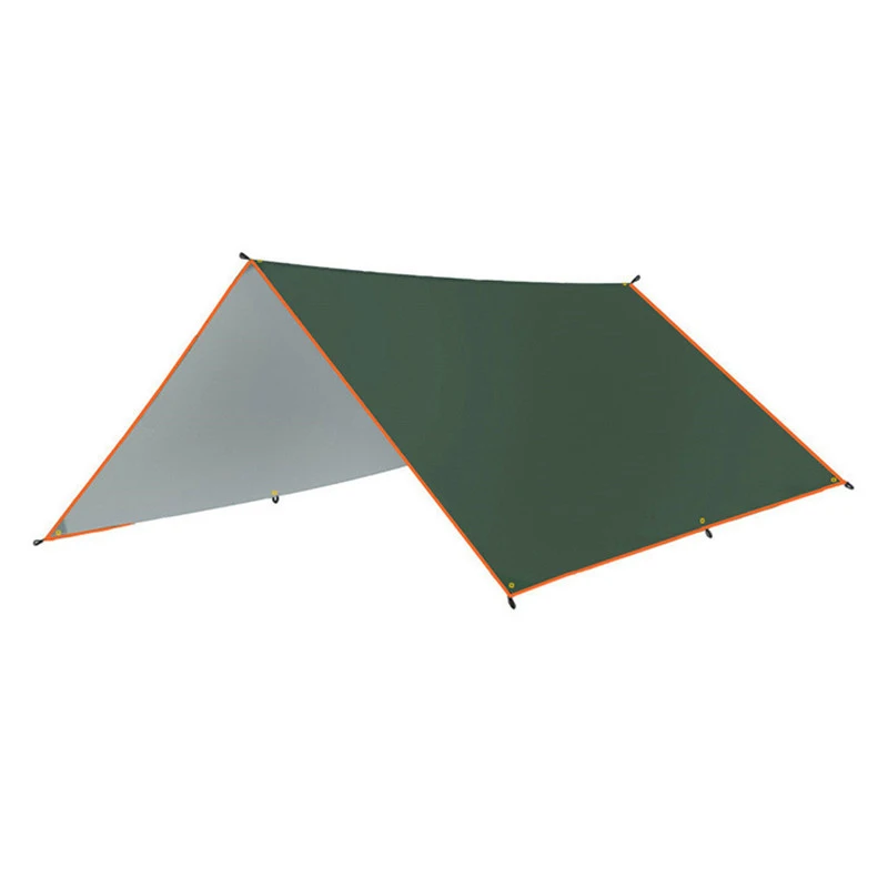 Camping Tarp Tourist Awning Shade Waterproof Tent Outdoor Backpacking Tarp Shelter Rain Tarp Beach Sunshade Ultralight Sun Tarp