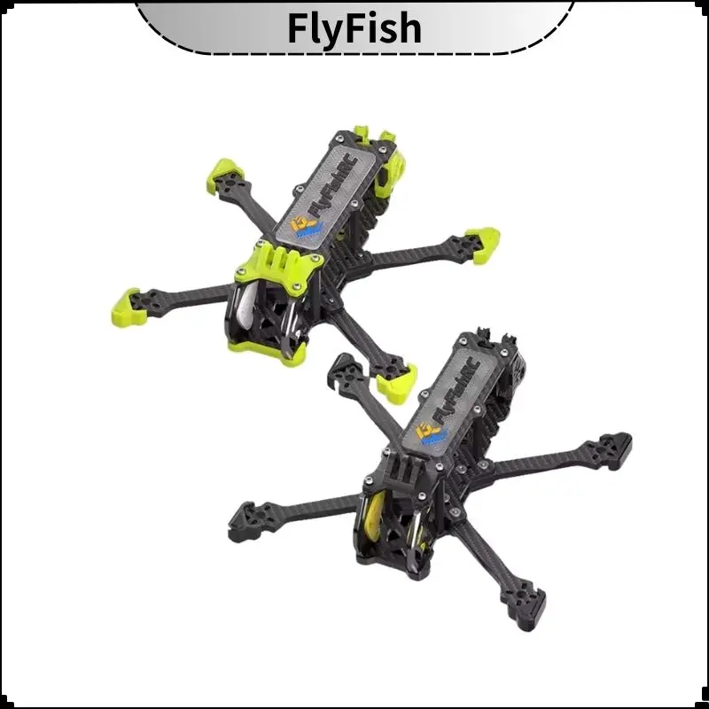 

FlyFishRC Volador VX3 VX3.5 O4 FPV рамка 3 дюйма 3,5 дюйма совместима с воздушным блоком DJI O4 для FPV RC комплект квадрокоптера для фристайла