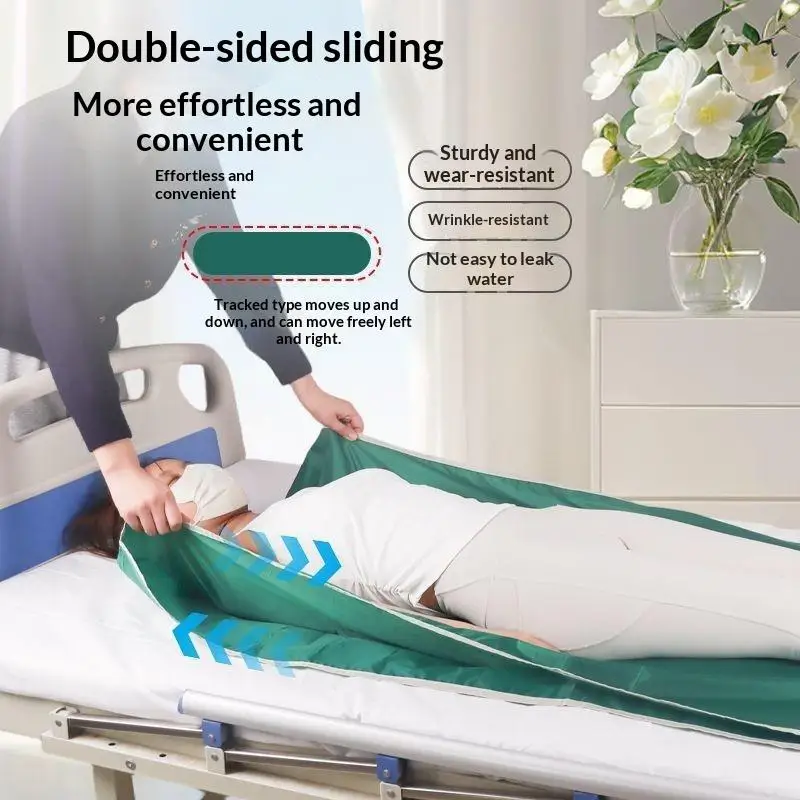 Gleitmatte für bettlägerige ältere Patienten, waschbares Stoff-Positionierungs- und Transferkissen für das Bett – Detail 3