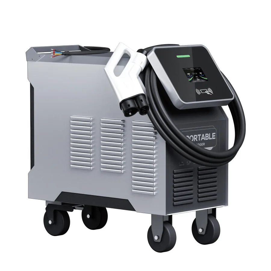 20/30/40 KW CCS2 European standard mobile DC charging pile